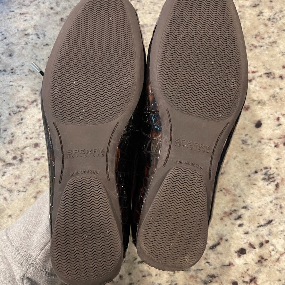 Sperry Topsider Leather Flats - Picture 5 of 6
